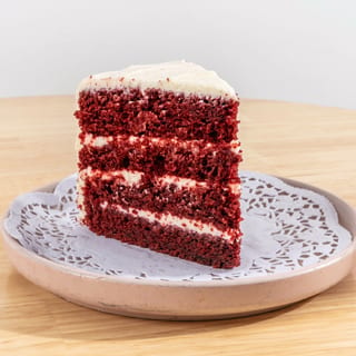 Red Velvet Cake Slice