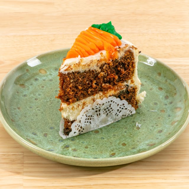 Carrot Cake Slice.